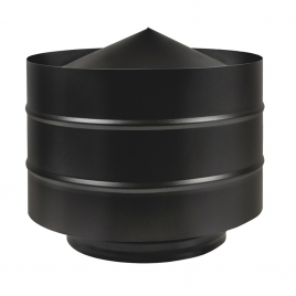 Дефлектор Везувий BLACK (AISI 430/0,5мм) д.200х300