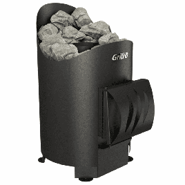 Дровяная банная печь GrillD Aurora mini Short