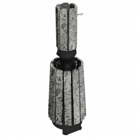 Дровяная банная печь GrillD Cometa Vega 240 Long Stone (Серпентинит)