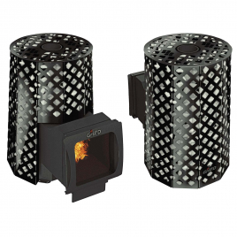 Дровяная банная печь GrillD Violet Romb Short