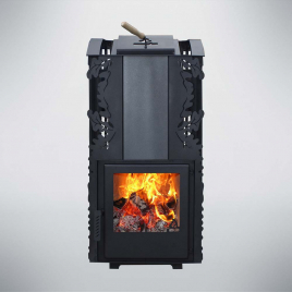 Дровяная печь Варвара Терма Каменка укороченная