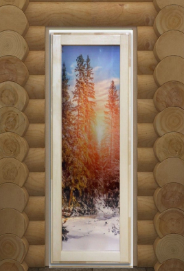 Дверь DoorWood Классика-3 с фотопечатью 750х1850 мм, деревянная
