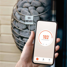 Электрическая печь Henki Nest 10 кВт, черная