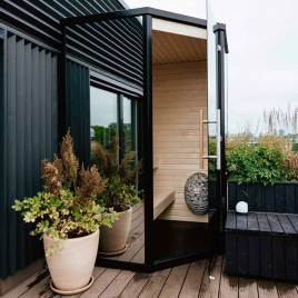 Электрическая печь Henki Nest 10 кВт, черная