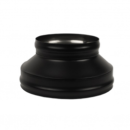 Конус Везувий BLACK (AISI 430/0,5мм) д.115х200 (ПП)