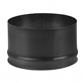 Стакан Везувий BLACK (AISI 430/0,5мм) д.120