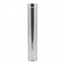 Труба дымохода Феникс 0.5 метра, ⌀180, AISI 304, 0,8 мм